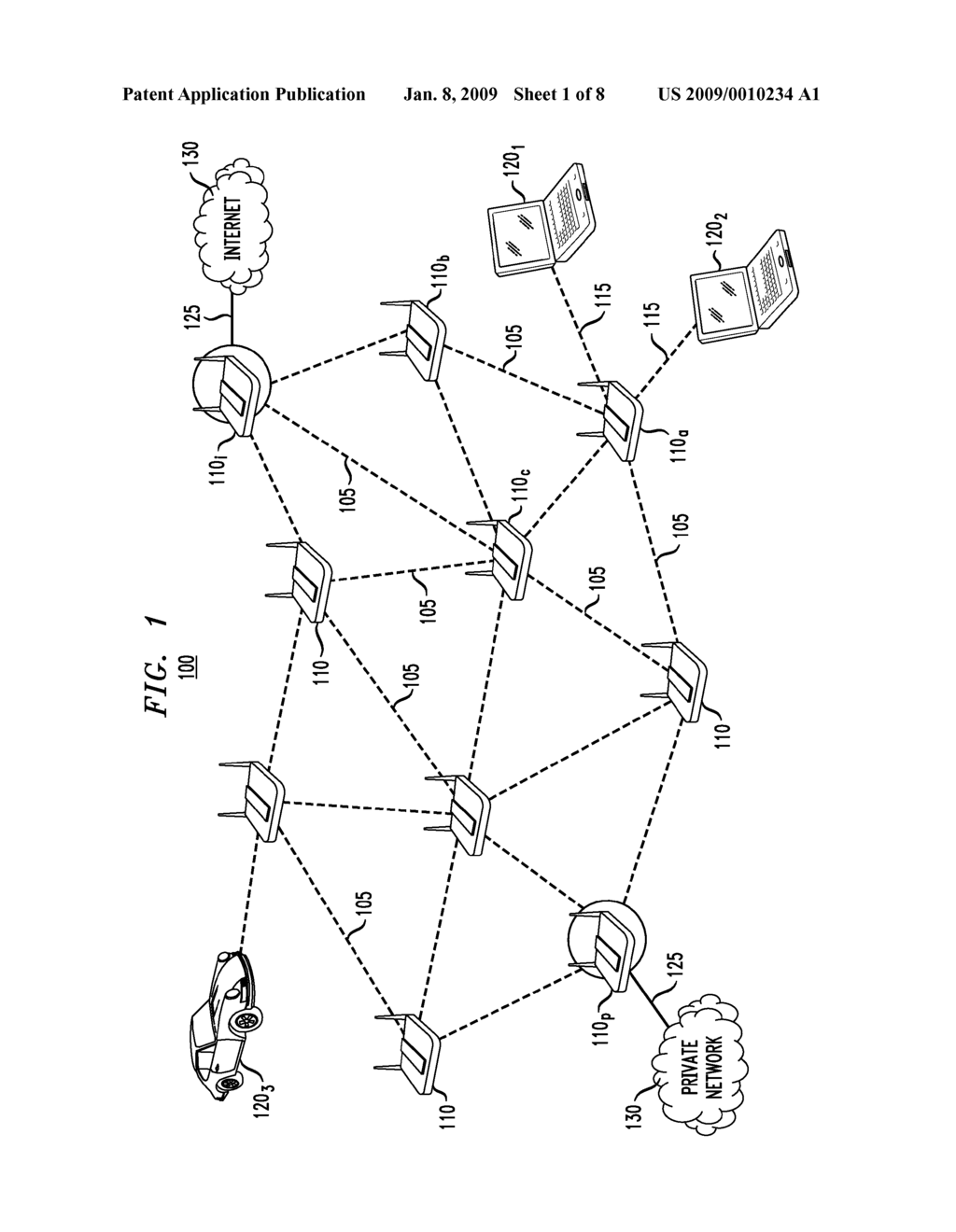 ROUTING PROTOCOL FOR A NETWORK EMPLOYING MULTI-USER WIRELESS CHANNELS - diagram, schematic, and image 02