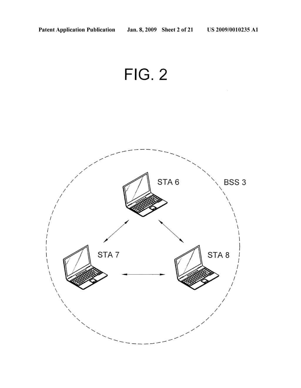 WIRELESS LOCAL ACCESS NETWORK SYSTEM MANAGEMENT PROCEDURE AND STATION SUPPORTING THE PROCEDURE - diagram, schematic, and image 03