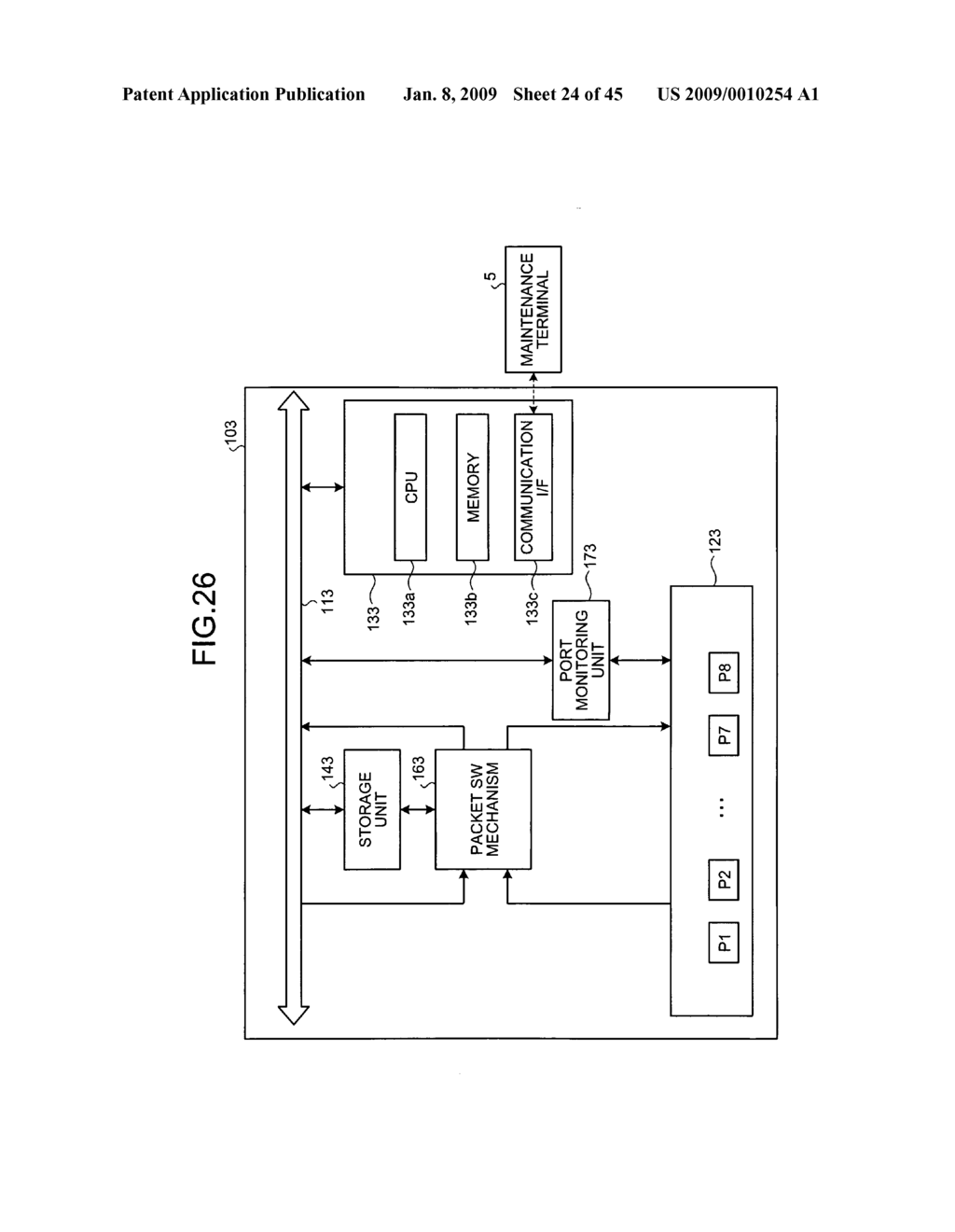 Packet transfer apparatus and packet transfer method - diagram, schematic, and image 25