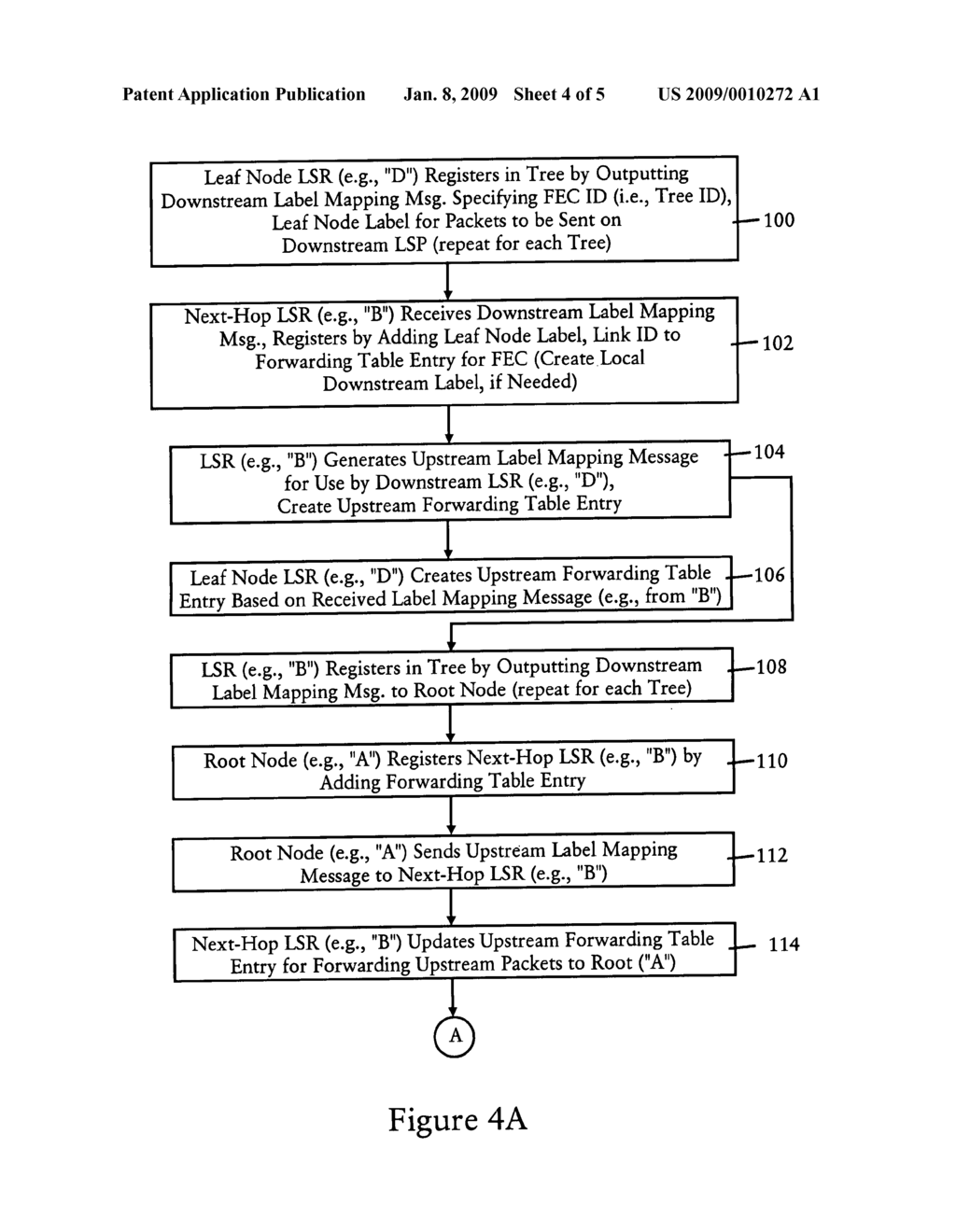 Root node shutdown messaging for multipoint-to-multipoint transport tree - diagram, schematic, and image 05