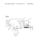 Device for recording projection images diagram and image