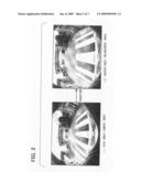 Image display apparatus and image display system for vehicle diagram and image