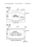 Image display apparatus and image display system for vehicle diagram and image