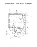 Developing Device of Electrographic Printing Apparatus, Non-Image-Region Toner Removing Device, Electrographic Printing Apparatus Using the Same, Electrographic Printing Method, and Method of Producing Glass Plate or Ceramic Plate diagram and image