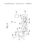 Developing Device of Electrographic Printing Apparatus, Non-Image-Region Toner Removing Device, Electrographic Printing Apparatus Using the Same, Electrographic Printing Method, and Method of Producing Glass Plate or Ceramic Plate diagram and image