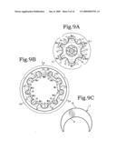 Internal gear pump diagram and image