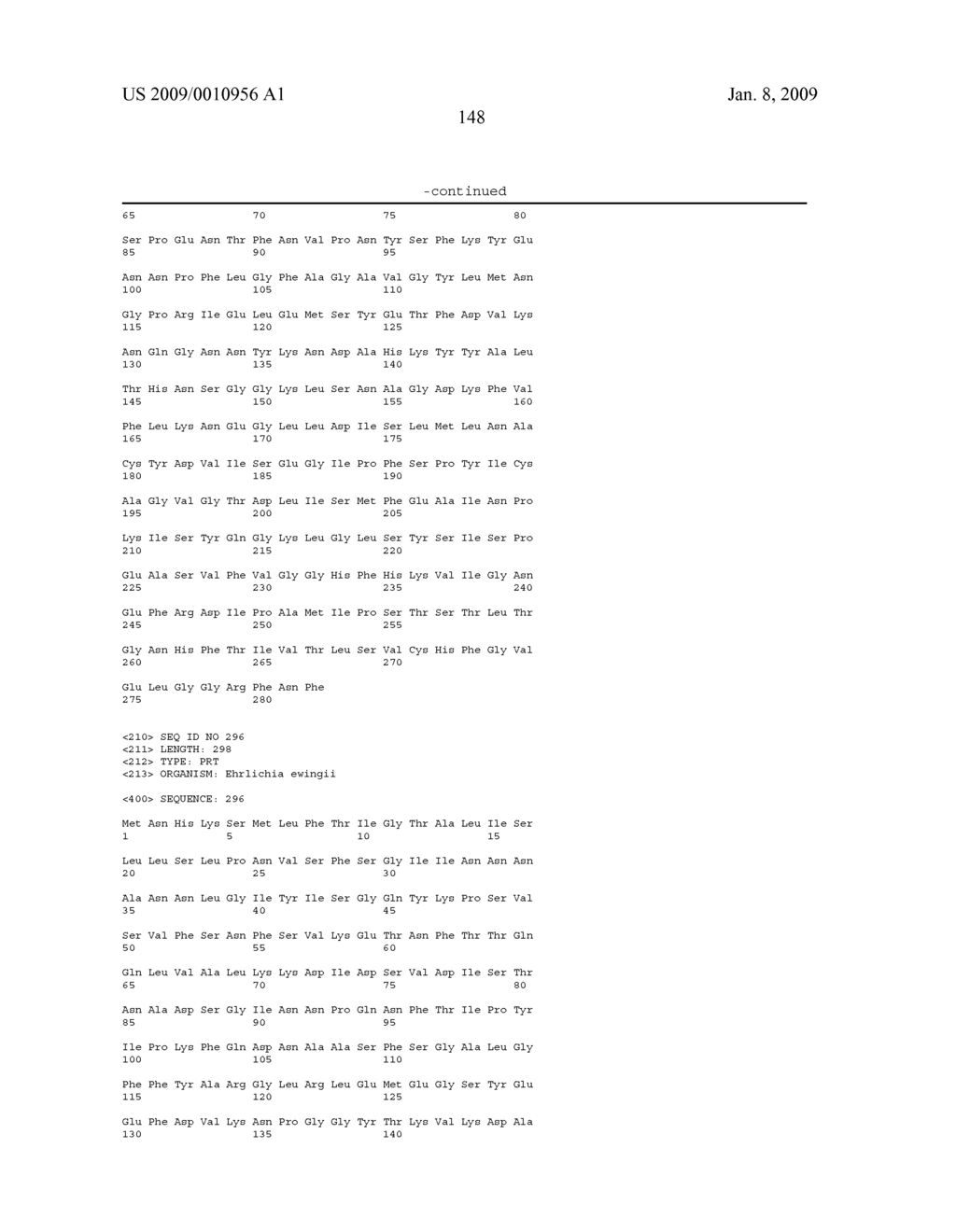 EHRLICHIA EWINGII PROTEINS, NUCLEIC ACIDS, AND METHODS OF THEIR USE - diagram, schematic, and image 167