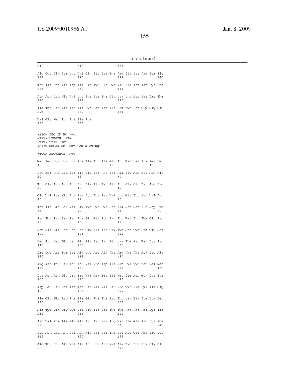 EHRLICHIA EWINGII PROTEINS, NUCLEIC ACIDS, AND METHODS OF THEIR USE - diagram, schematic, and image 174