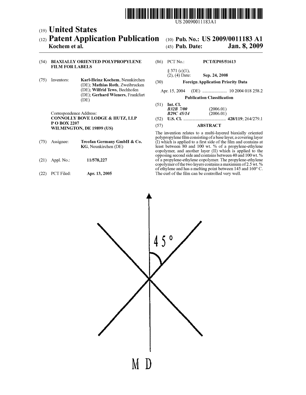 Biaxially Oriented Polypropylene Film for Labels - diagram, schematic, and image 01