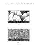 FORMATION OF LARGE ARRAYS OF ZINC OXIDE NANOSTRUCTURES USING ELECTRODEPOSITION diagram and image