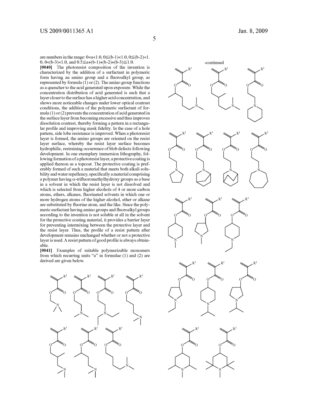 RESIST COMPOSITION AND PATTERNING PROCESS - diagram, schematic, and image 06