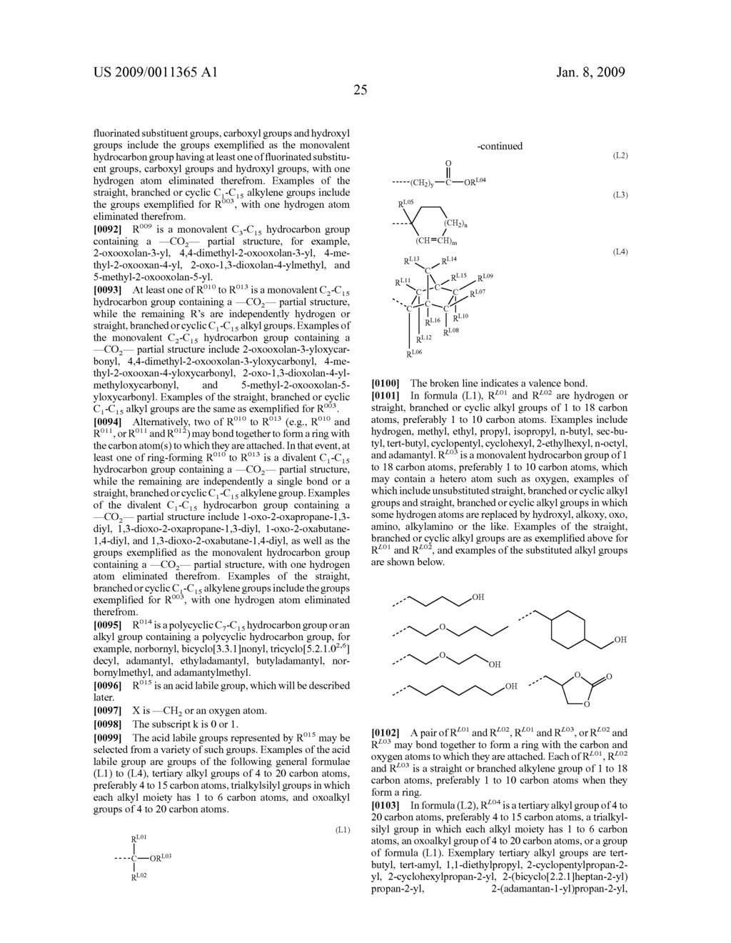 RESIST COMPOSITION AND PATTERNING PROCESS - diagram, schematic, and image 26