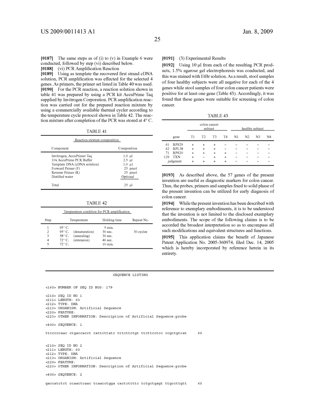 Method for screening colon cancer cells and gene set used for examination of colon cancer - diagram, schematic, and image 28