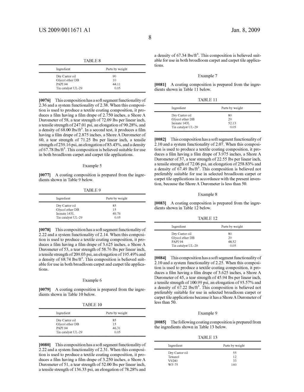 POLYURETHANE COATED NON-FLOORING PRODUCTS AND METHODS FOR MAKING SAME - diagram, schematic, and image 18