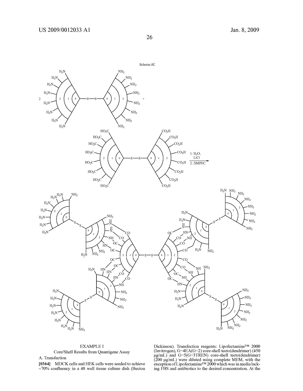 Delivery of Biologically Active Materials Using Core-Shell Tecto(Dendritic Polymers) - diagram, schematic, and image 35