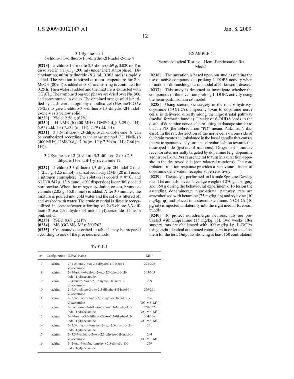 Indolone Derivatives, Processes For Preparing Them And Their Uses - diagram, schematic, and image 13