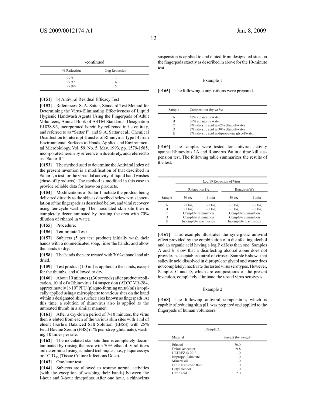 Compositions Having a High Antiviral and Antibacterial Efficacy - diagram, schematic, and image 14