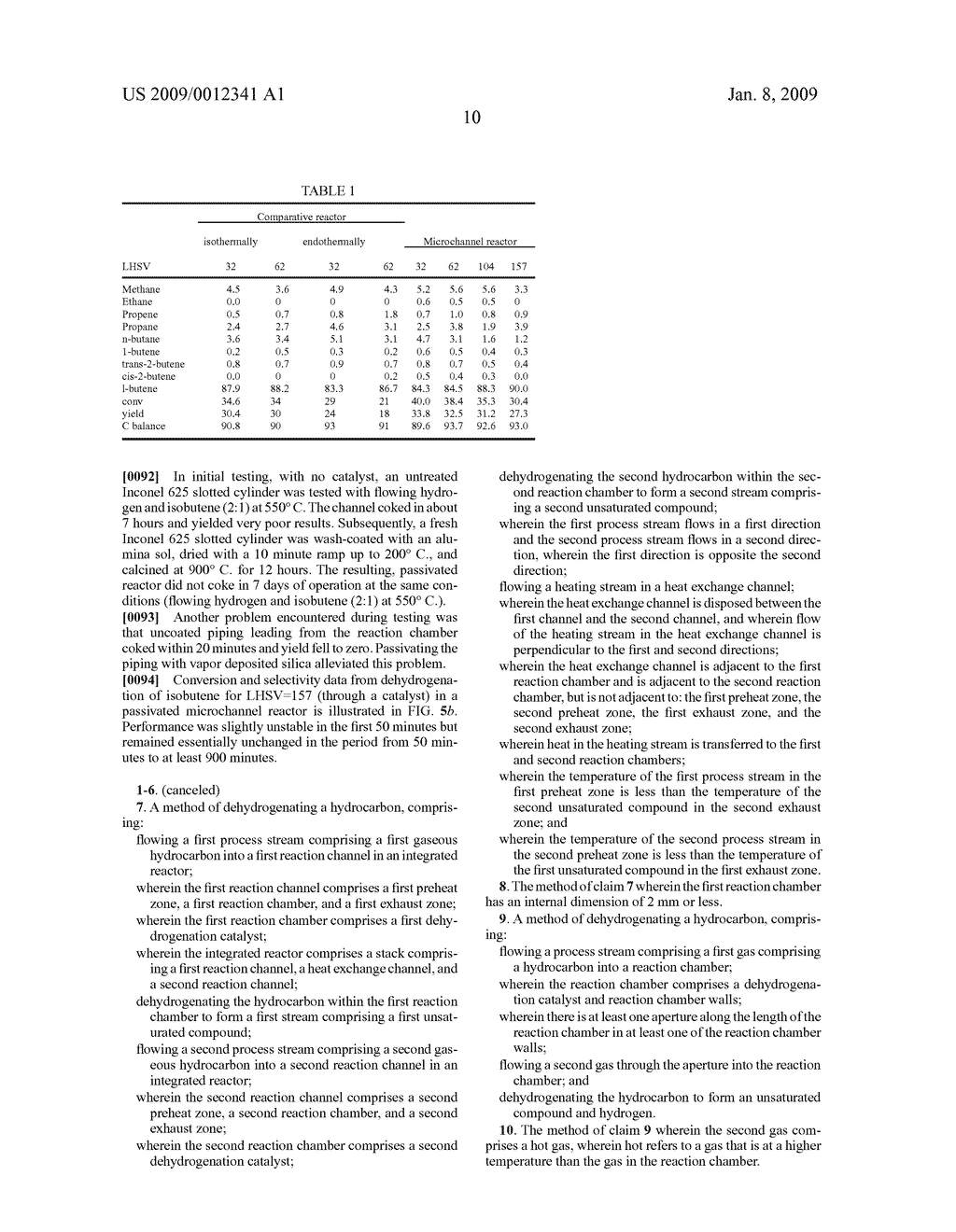 Dehydrogenation Reactions in Narrow Reaction Chambers and Integrated Reactors - diagram, schematic, and image 25