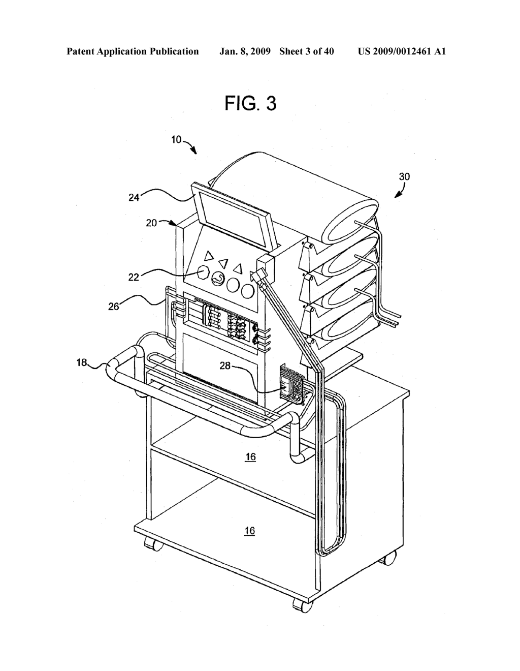 DIALYSIS SYSTEM HAVING DISPOSABLE CASSETTE AND HEATED CASSETTE INTERFACE - diagram, schematic, and image 04