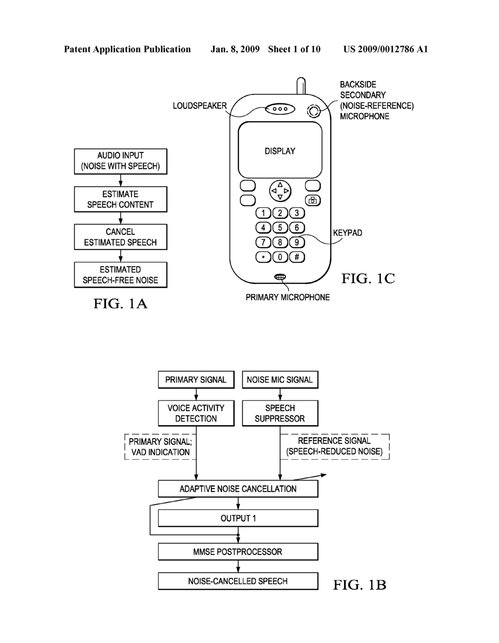 Adaptive Noise Cancellation - diagram, schematic, and image 02