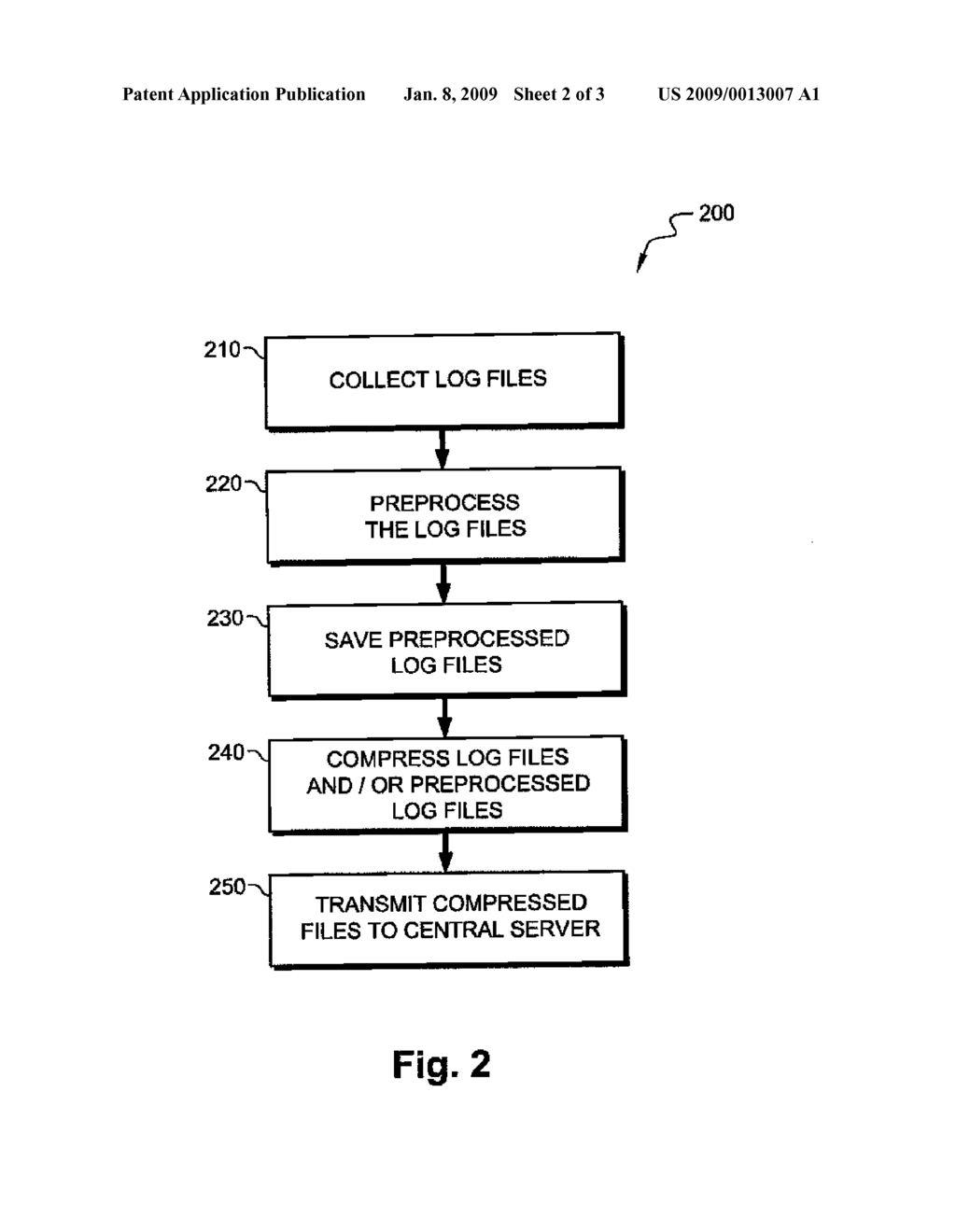 System and Method for Collection and Analysis of Server Log Files - diagram, schematic, and image 03