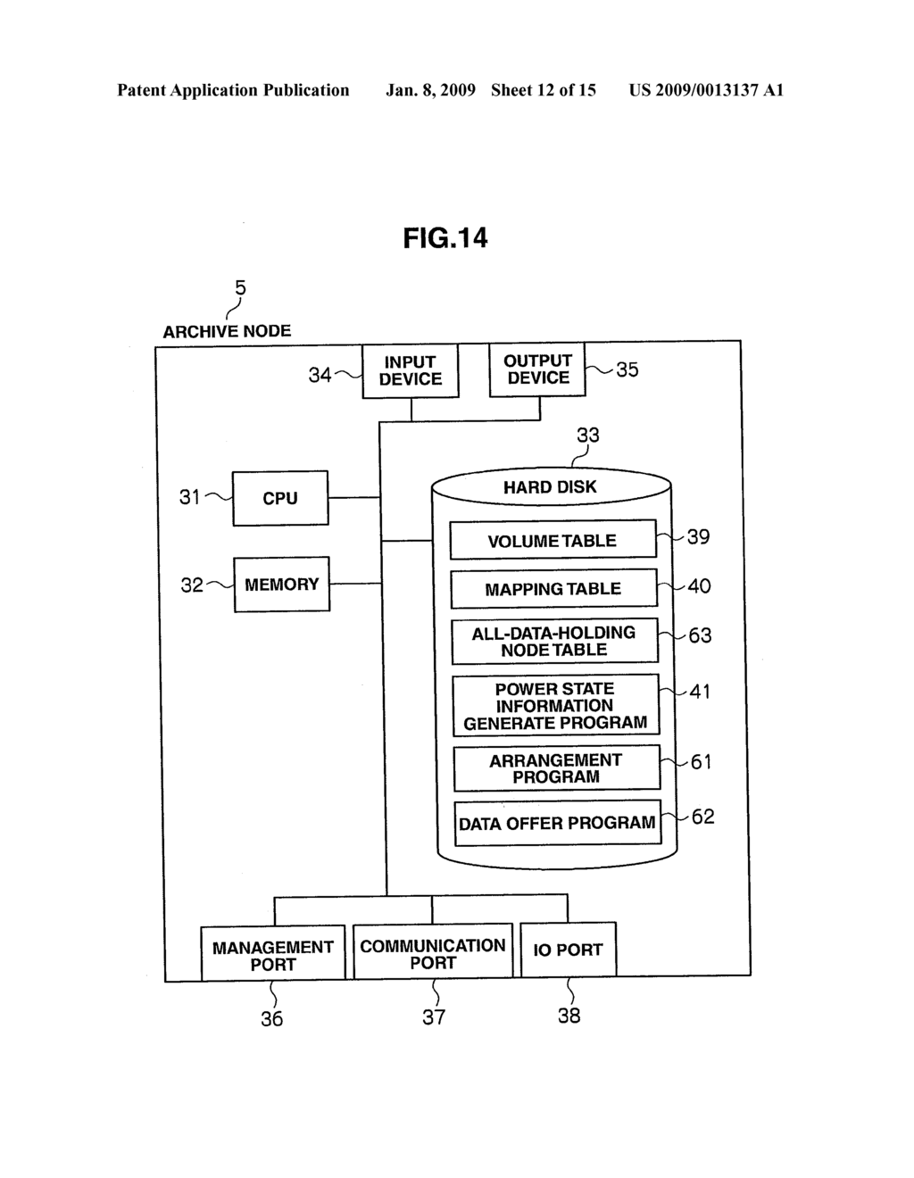 STORAGE SYSTEM AND POWER CONSUMPTION REDUCTION METHOD, AND INFORMATION PROCESSING APPARATUS - diagram, schematic, and image 13