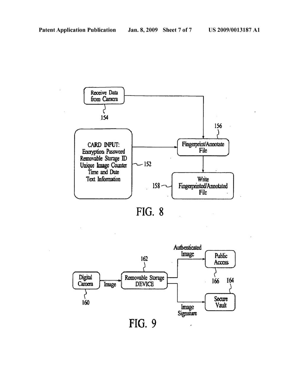 Secure Storage Device For Transfer Of Digital Camera Data - diagram, schematic, and image 08