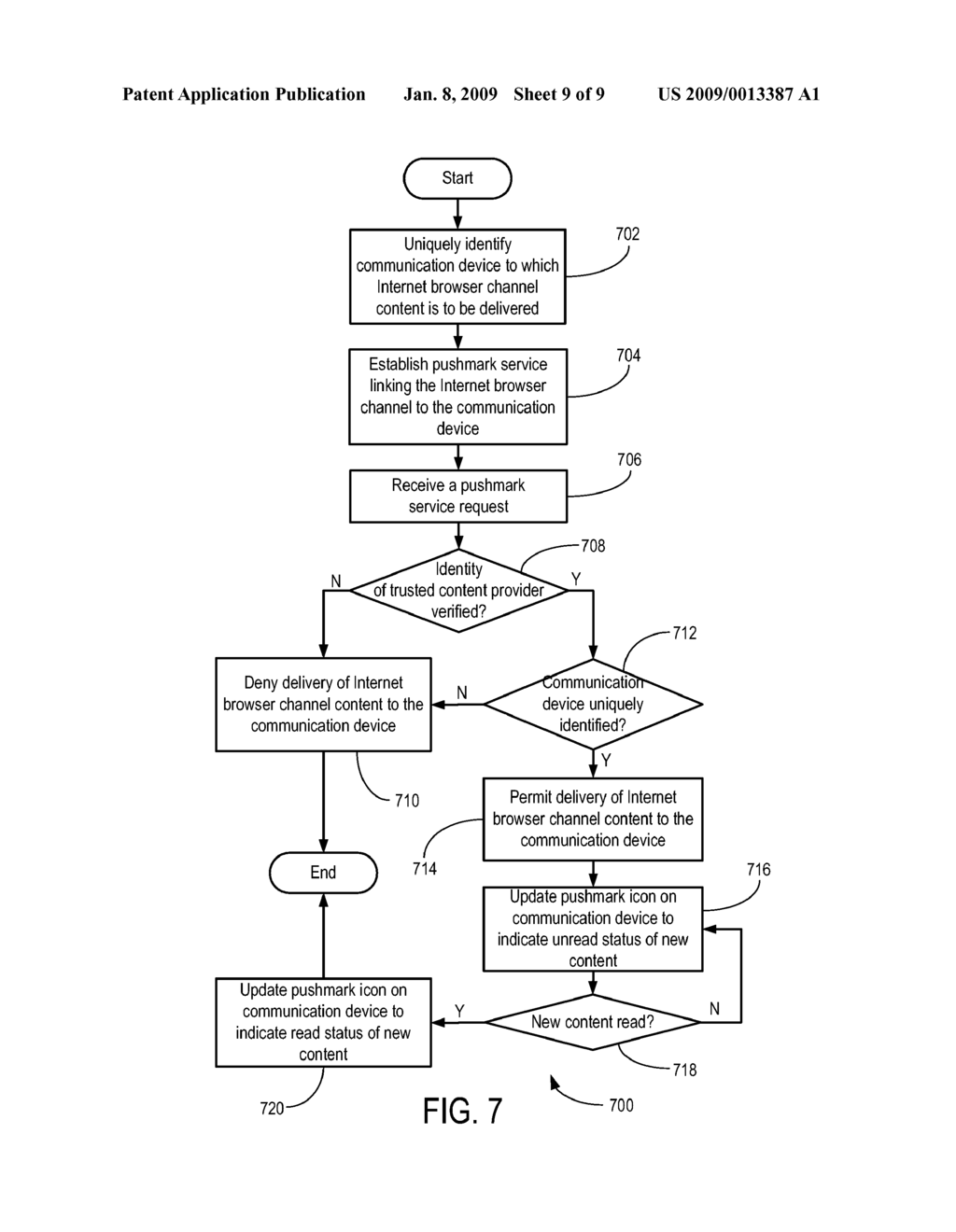 SYSTEM AND METHOD FOR MANAGING DELIVERY OF INTERNET CONTENT - diagram, schematic, and image 10