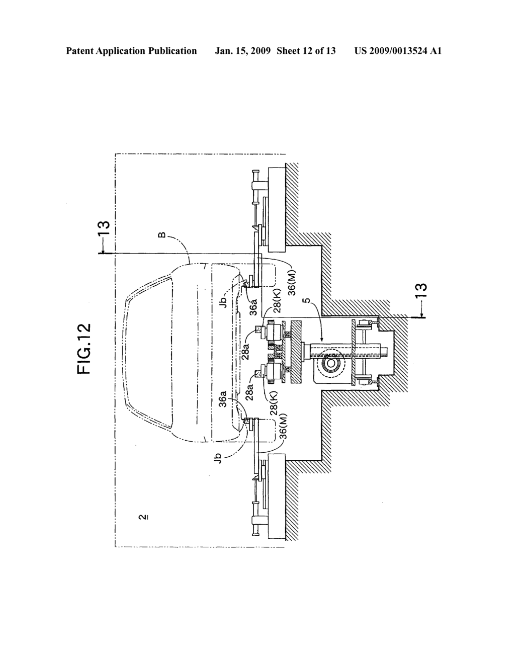 Automotive body transfer method and transfer system - diagram, schematic, and image 13