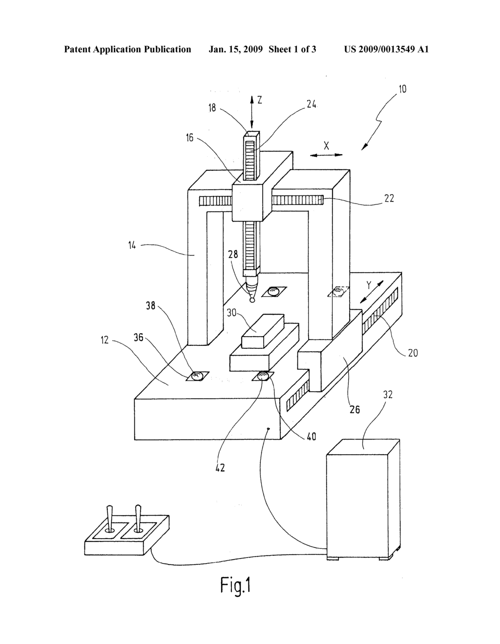 DEVICE FOR DETERMINING A MEASUREABLE VARIABLE ON A MEASUREMENT OBJECT - diagram, schematic, and image 02