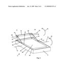 Reversible Wall-Mounted Message Board Apparatus diagram and image