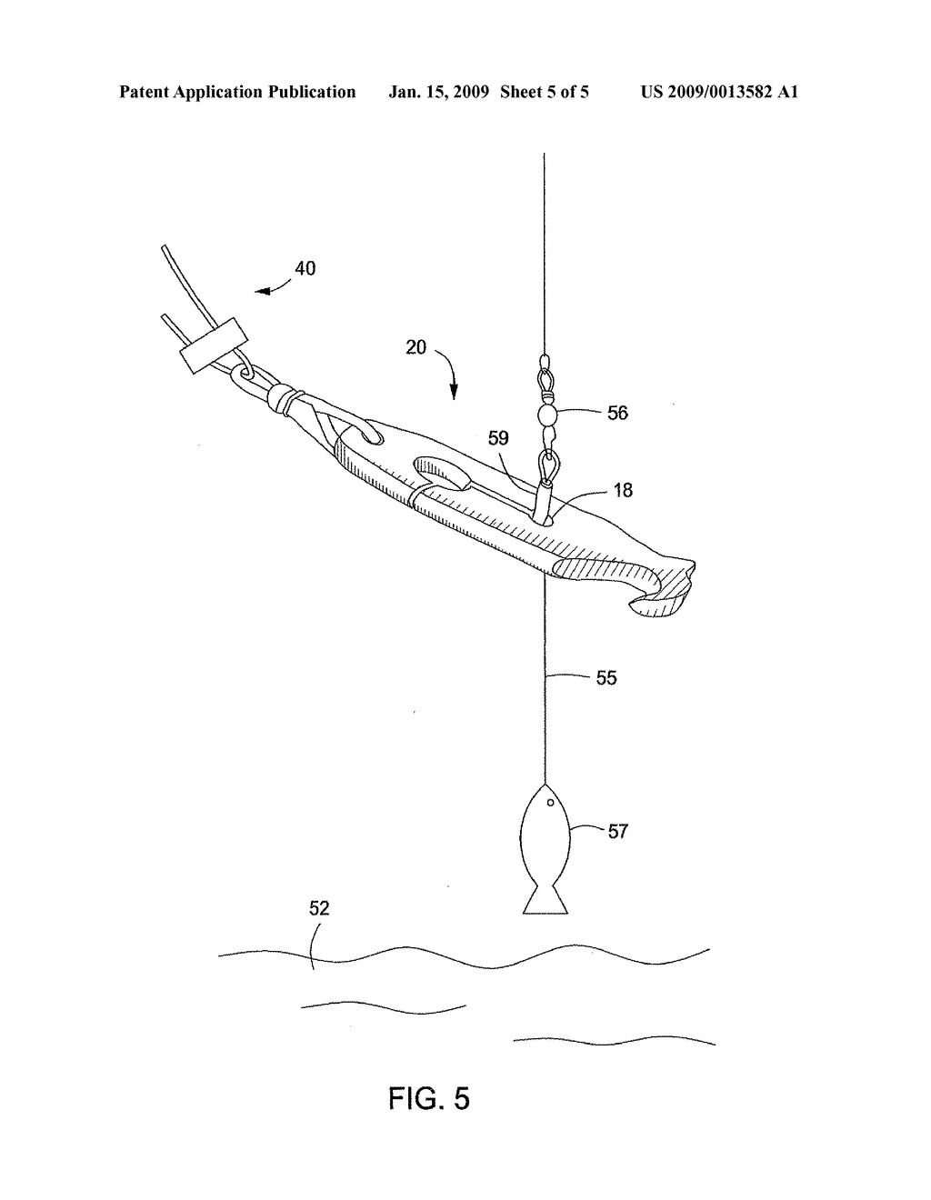 METHOD AND APPARATUS FOR LIFTING FISH - diagram, schematic, and image 06