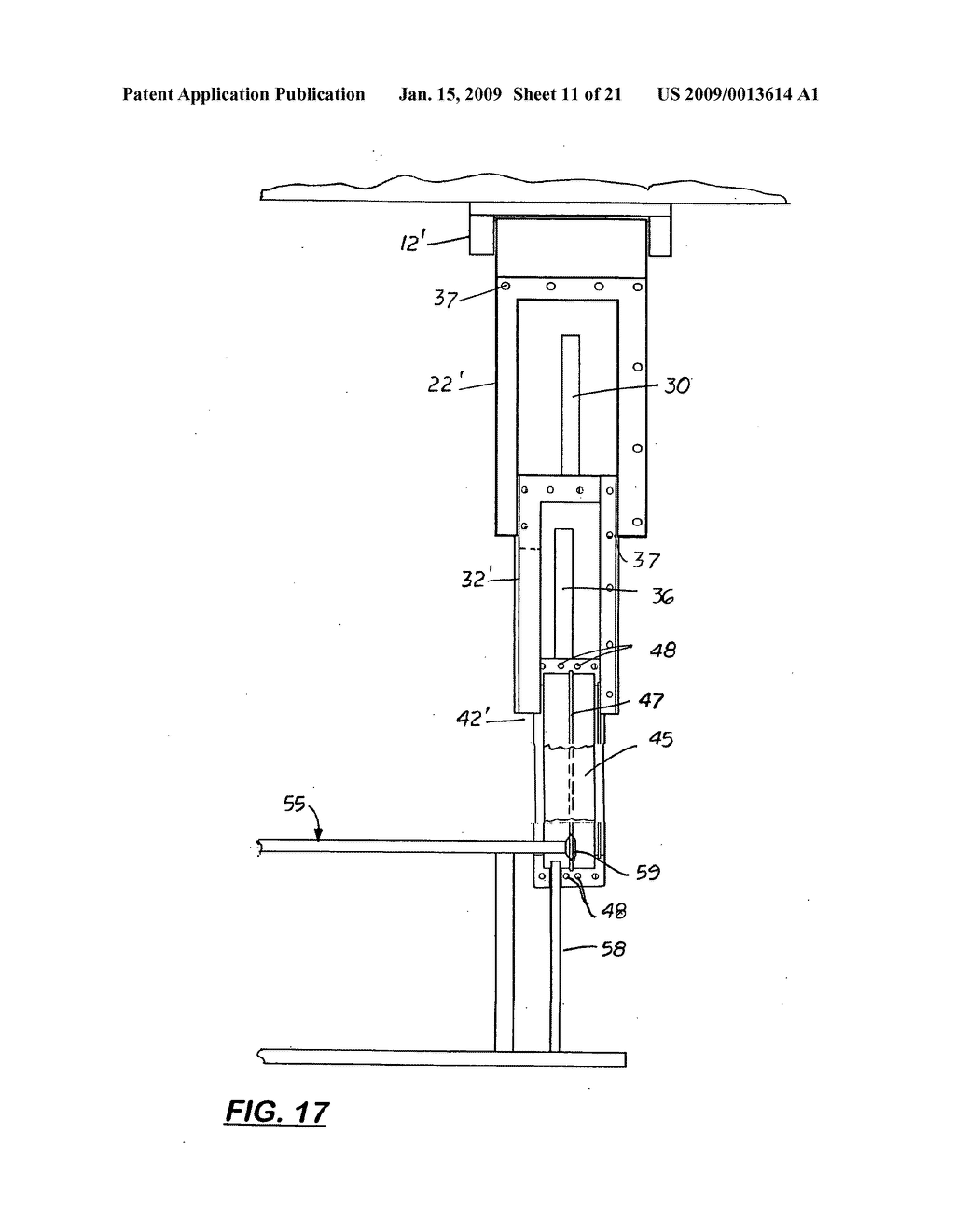 Retractable rigid roof system - diagram, schematic, and image 12