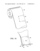 Package having reclosable pour spout and method of forming same diagram and image