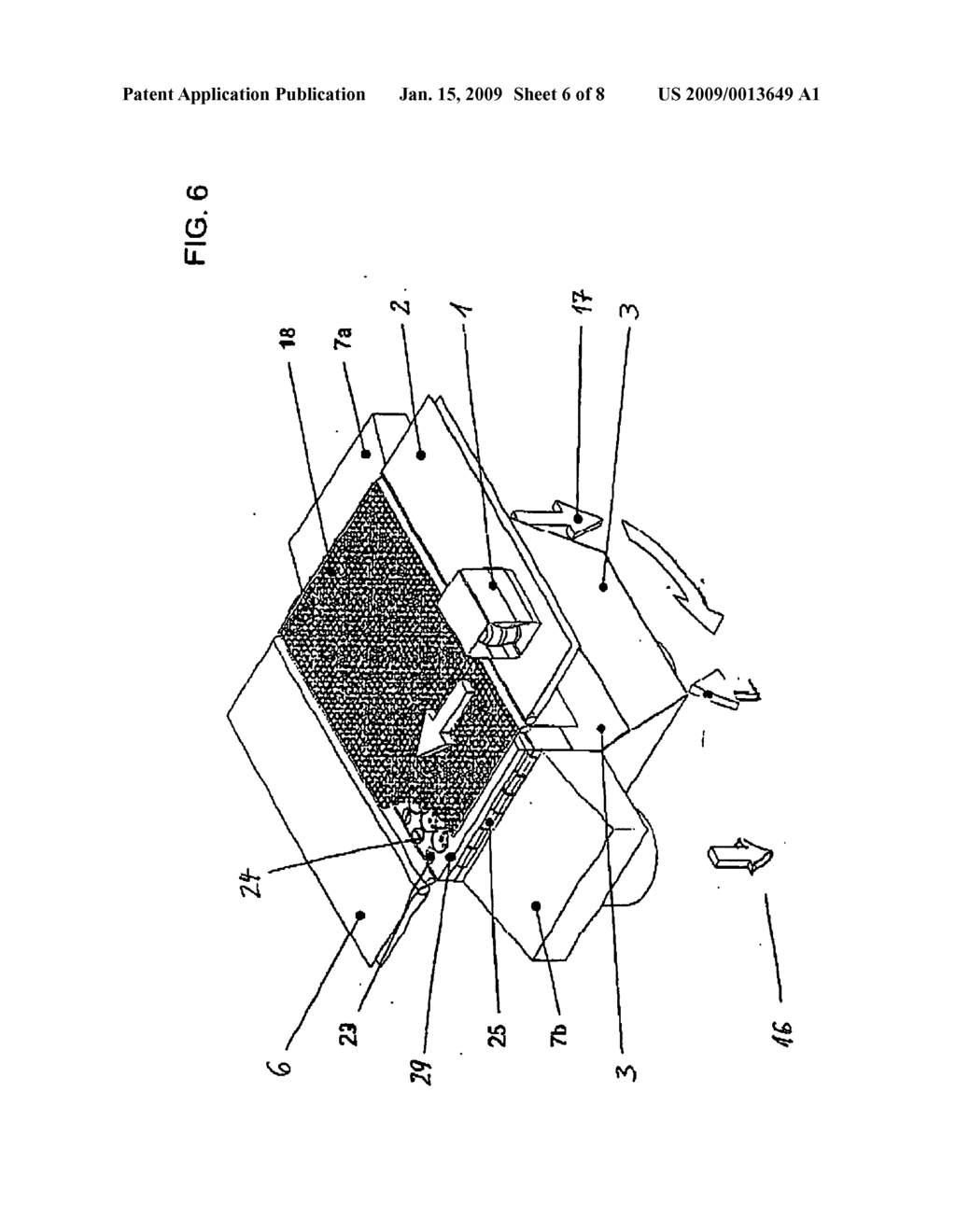 SHRINKING PROCESS FOR PRODUCING SOLID, TRANSPORTABLE AND PRINTABLE CONTAINERS AND A DEVICE FOR CARRYING OUT A SHRINKING PROCESS OF THIS TYPE - diagram, schematic, and image 07