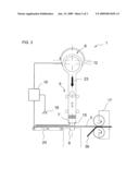 Apparatus and Method for Discontinuous Welding of Metallic Fibers, Method for Filtering Exhaust Gases and Exhaust-Gas Treatment Component diagram and image