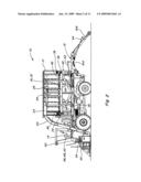 Remote control system and apparatus for enabling accessing the interior of a chamber of a harvester diagram and image