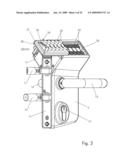 PUSHBUTTON COMBINATION LOCK diagram and image