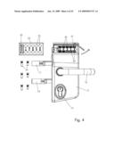 PUSHBUTTON COMBINATION LOCK diagram and image