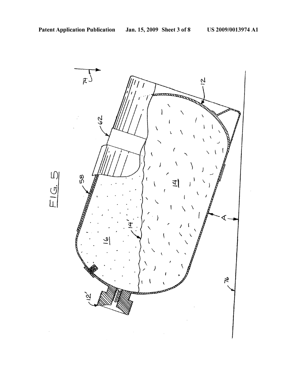 Portable gas powered internal combustion engine arrangement - diagram, schematic, and image 04