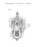 Two-cycle engine cylinder and method for manufacturing the same diagram and image