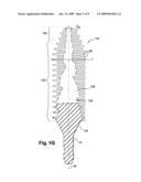 APPLICATOR FOR MAKING UP THE EYELASHES AND/OR THE EYEBROWS, THE APPLICATOR INCLUDING A FURROW diagram and image