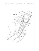 Inner structure of filler neck of fuel filler tube diagram and image