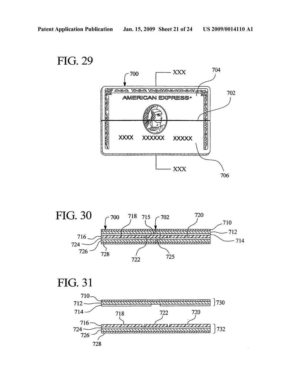 FOLDABLE TRANSACTION CARDS AND METHODS OF MAKING THE SAME - diagram, schematic, and image 22