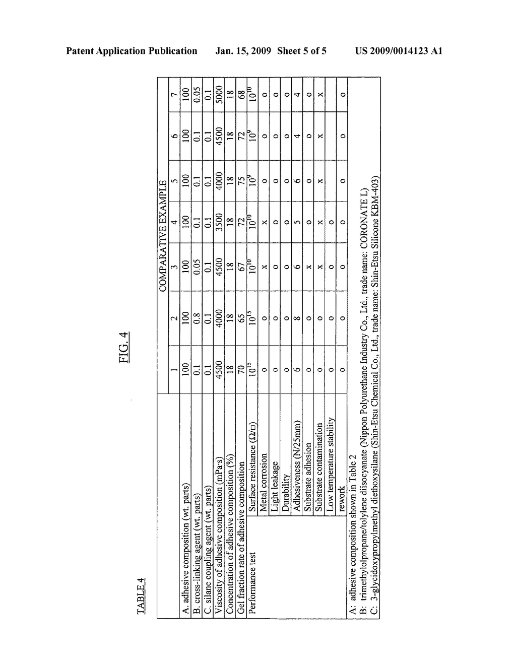 Adhesive composition and optical member - diagram, schematic, and image 06