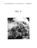 Structure, porous body, sensor, process of structure and detecting mehod for specimen diagram and image