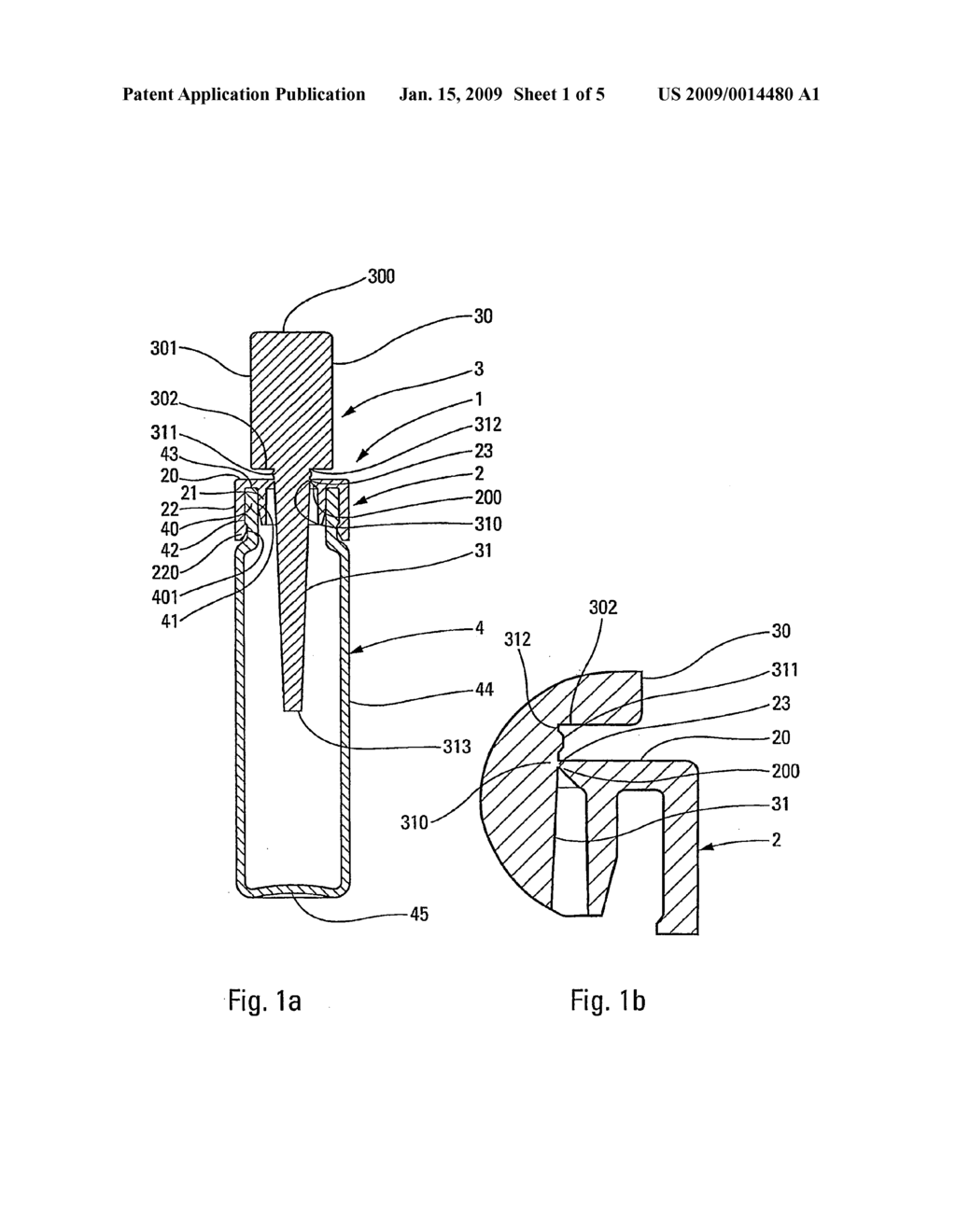 Stopper for the neck of a fluid product reservoir - diagram, schematic, and image 02