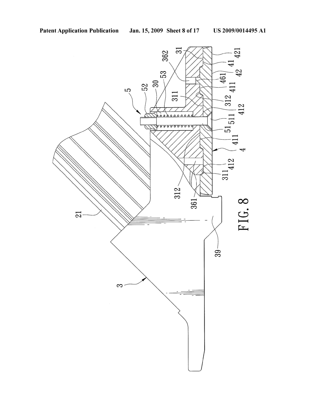 NOSE ASSEMBLY FOR A FLOOR NAIL GUN - diagram, schematic, and image 09