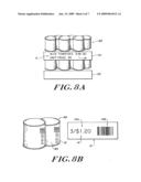 Electronic tagging system for tagging a plurality of luggage items transported through a transportation system, using electronic-ink display tags for displaying real-time information regarding said luggage items, and remotely programmable by activator modules installed throughout said transportion system diagram and image
