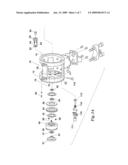 DOUBLE DRAG, PRE-SET ADJUST AND UNITARY END ASSEMBLY FOR TROLLING REEL diagram and image